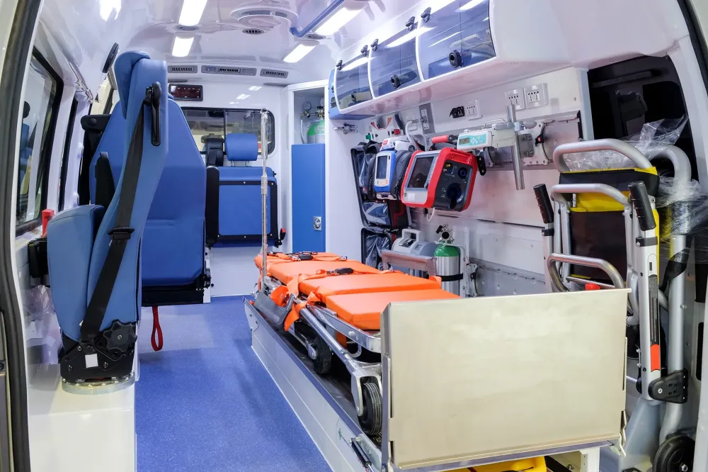 Interieur-ambulance